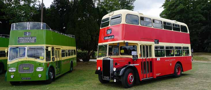 Leyland Titan:PD3: Southdown NCME 409 & Brighton MCW 23